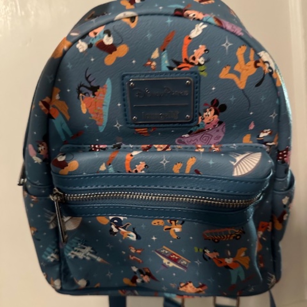 Disney Loungfly Backpack - Park Icons